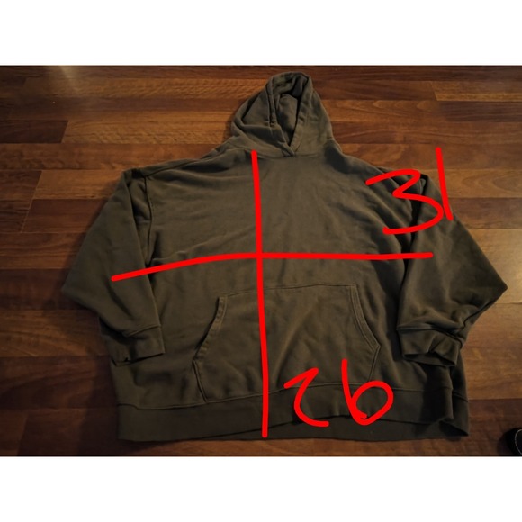 No Boundaries 3xl Green Hoodie Mens - Picture 2 of 8